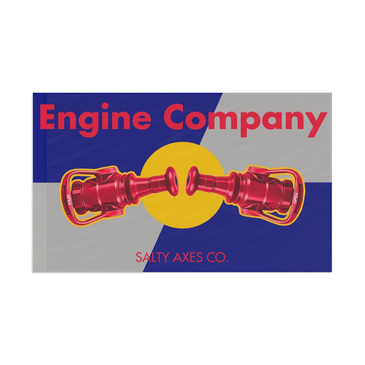 Red Bore Engine Co. Flag - Classic Colorway