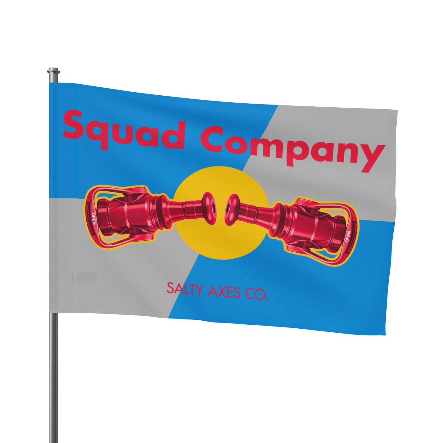 Red Bore Squad Co. Flag - Lite Colorway