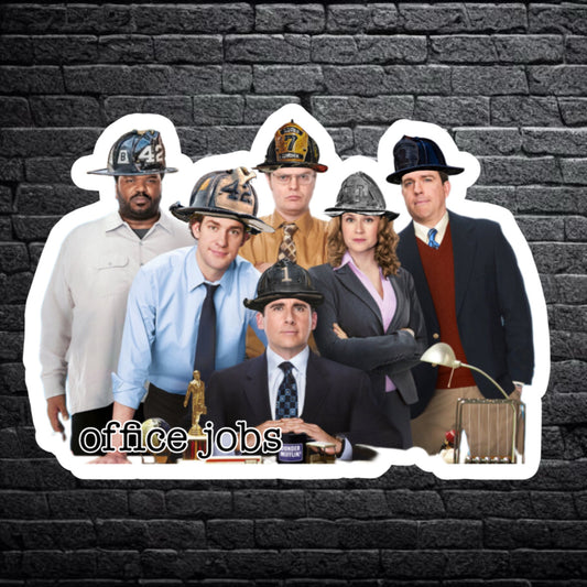 Office Jobs Sticker