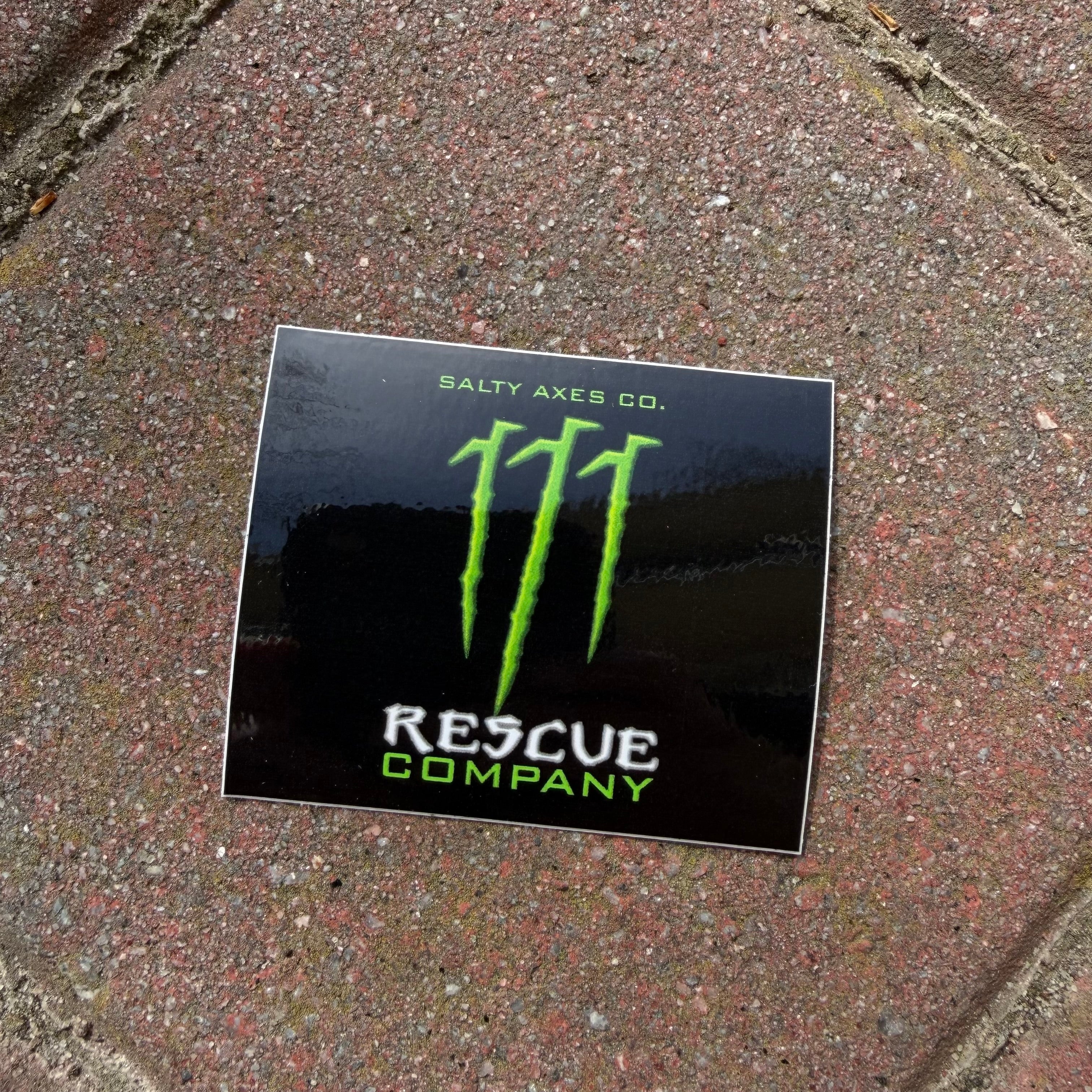 Rescue Co. Sticker – Salty Axes Co.