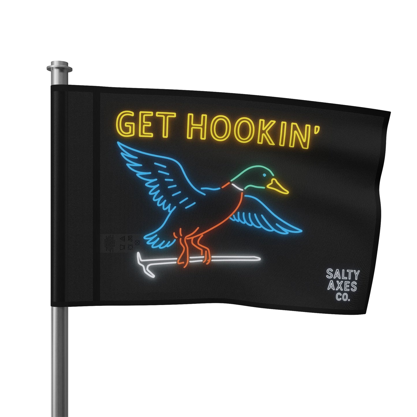 Mallard Get Hookin' Flag