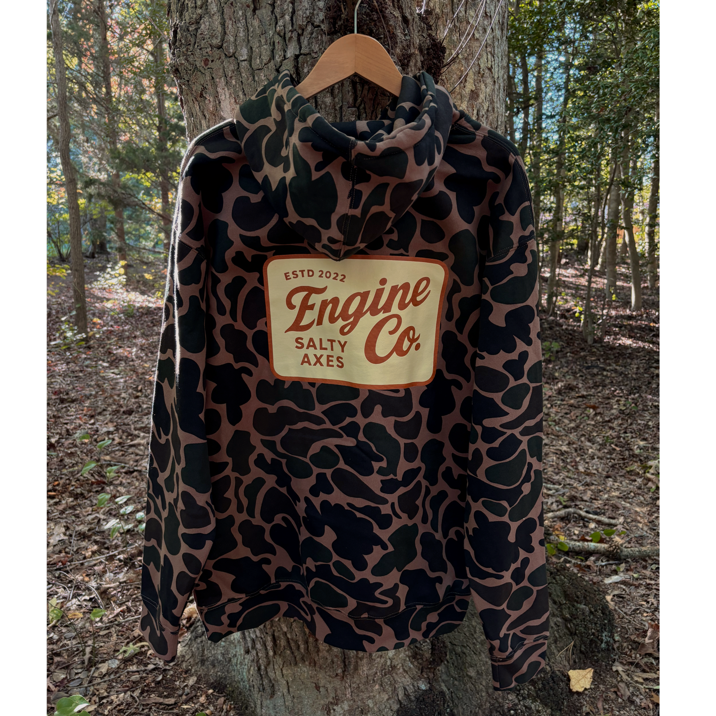 Engine Company Premium Camo Hoodie