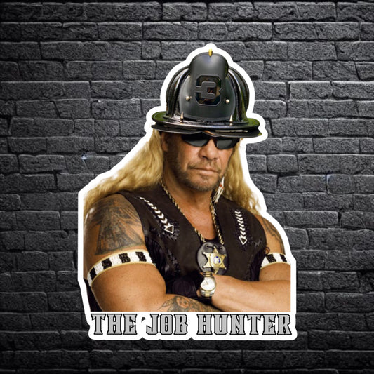 The Job Hunter Sticker