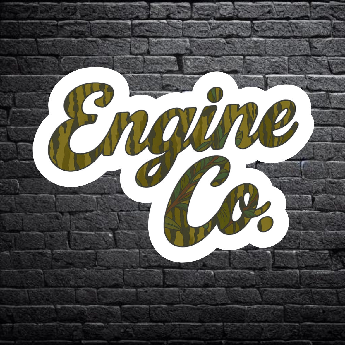Camo Engine Co. Sticker