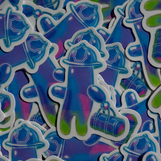 Bubble Buddy Sticker
