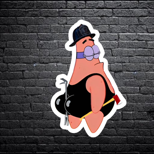 Iron Buns Patrick Sticker