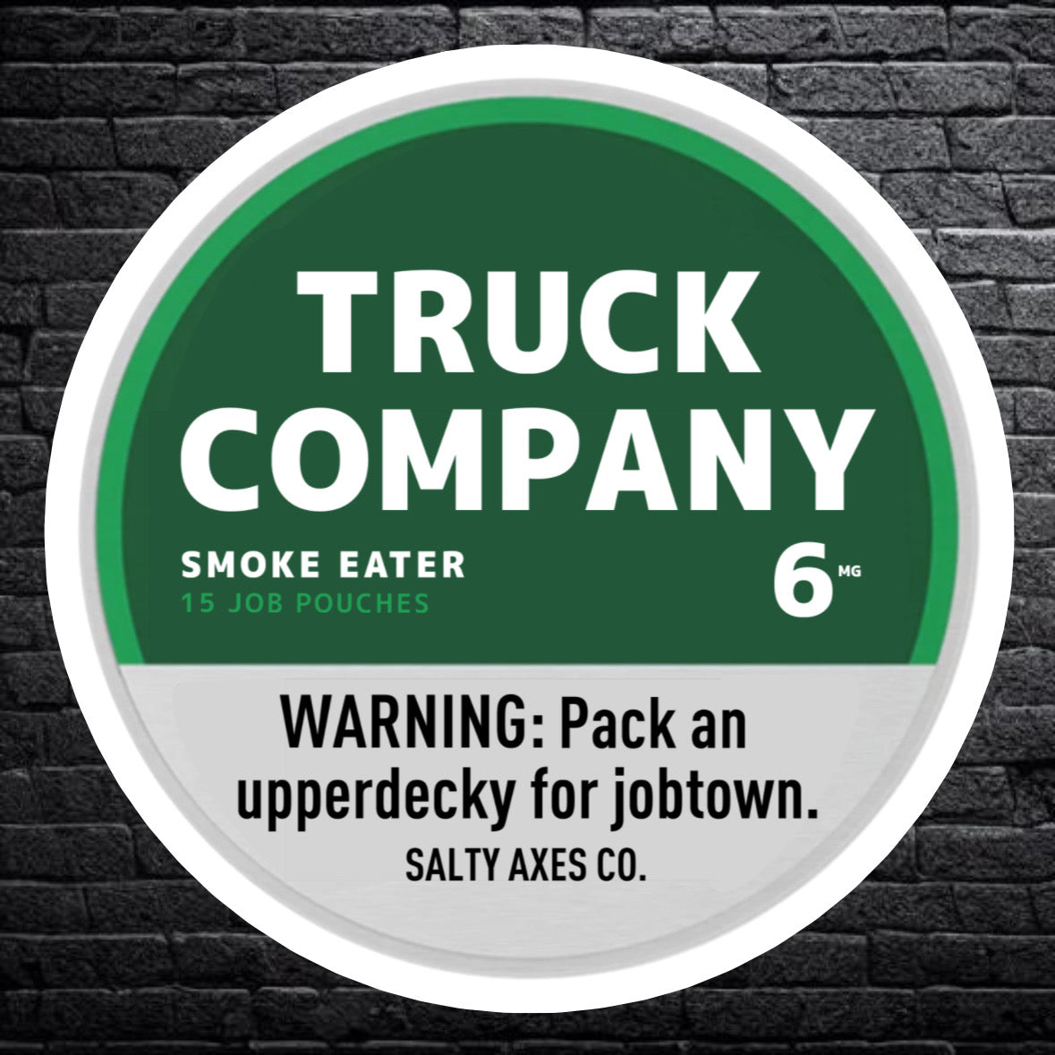 ZYN Truck Company Sticker