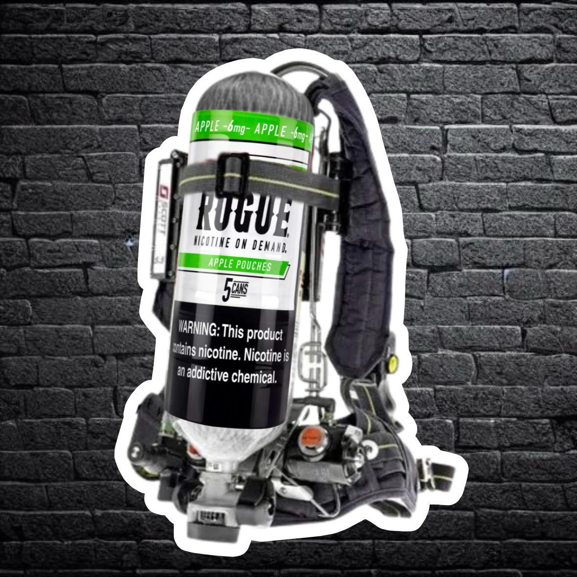 Apple ROGUE SCBA Sticker