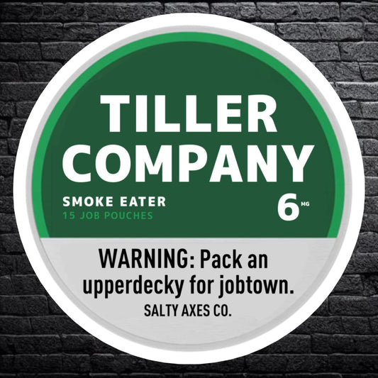 ZYN Tiller Company Sticker