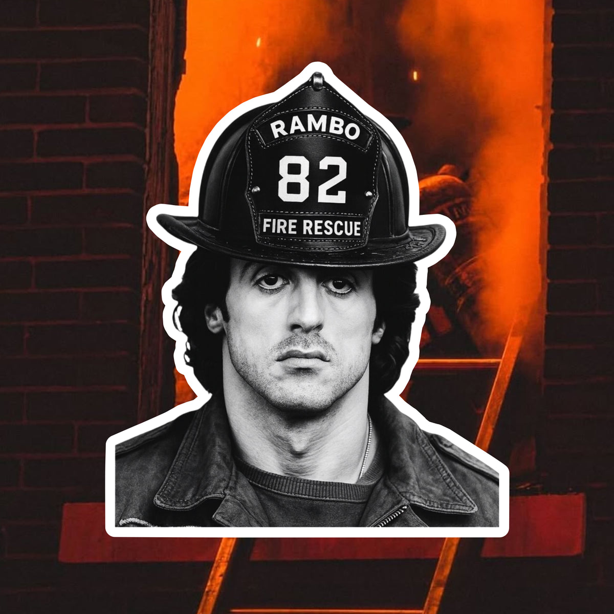 FF Rambo Sticker – Salty Axes Co.