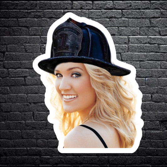 FF Carrie Underwood Sticker