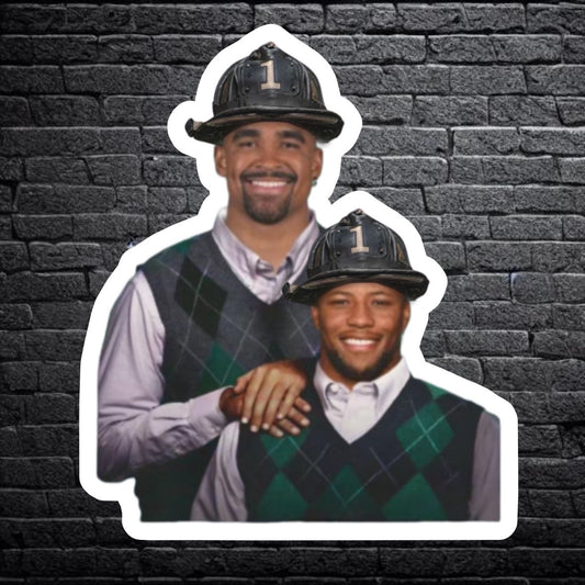 The Dynamic Duo Sticker