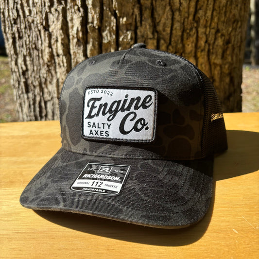 Engine Company Hat - Black Camo