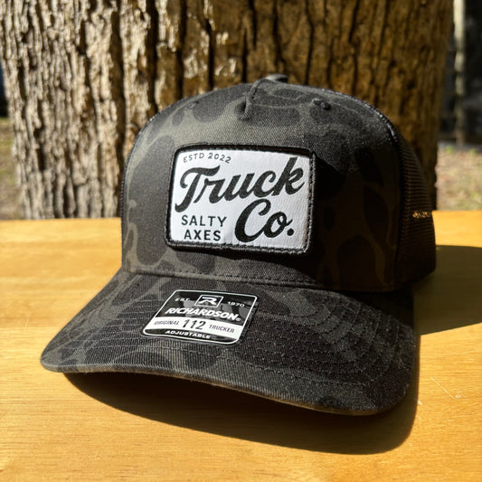 Truck Company Hat - Black Camo