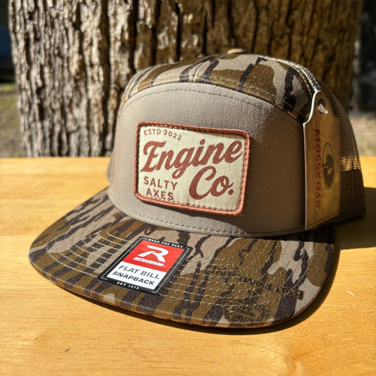 Engine Company Hat - Bottomland Camo 7 Panel