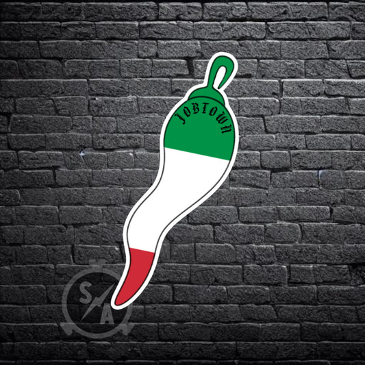 Italian Horn Sticker