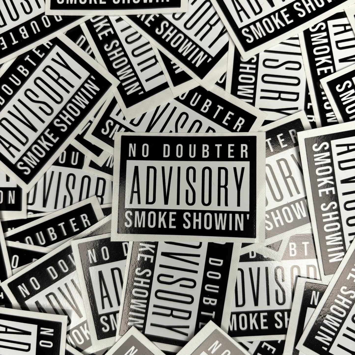 Smoke Showin' Sticker