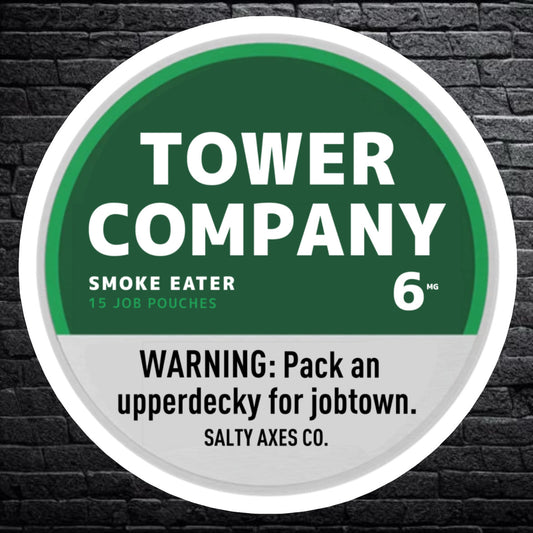 ZYN Tower Company Sticker