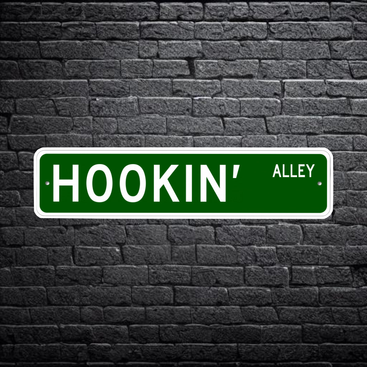 Hookin' Alley Sticker